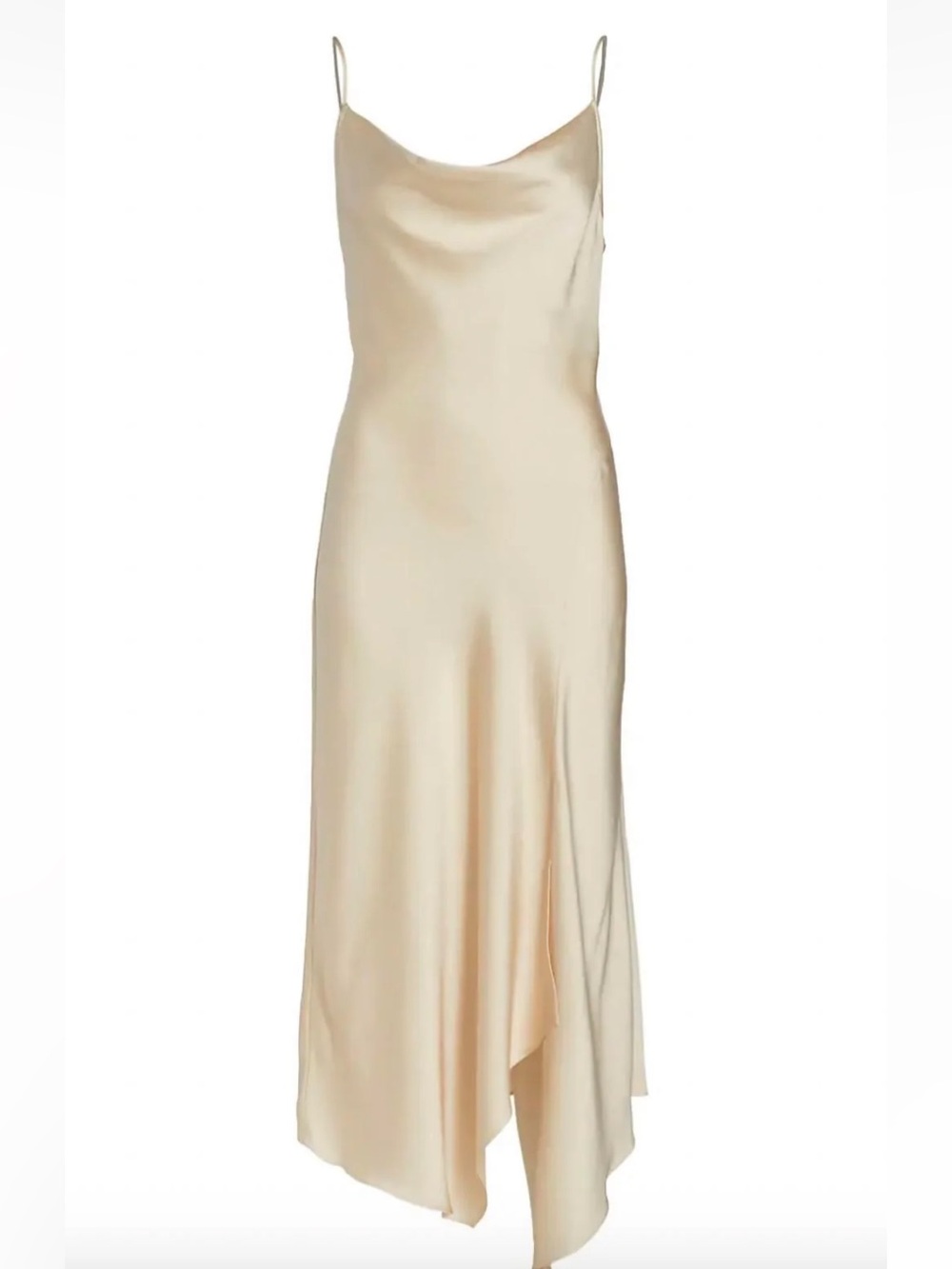 Jonathan Simkhai Nellie Slip Dress in Almomd Size: XS